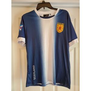 Scotland Football Nations‎ Soccer Jersey Crest Graphic T Shirt small